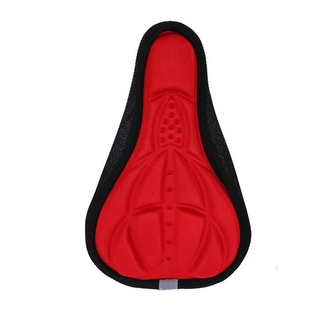 Bike Seat Cover Bicycle Silicone 3D Gel Saddle Pad Padded Soft Cushion Comfort EVA Anti Friction Seat Saddle Covers Cycling Part