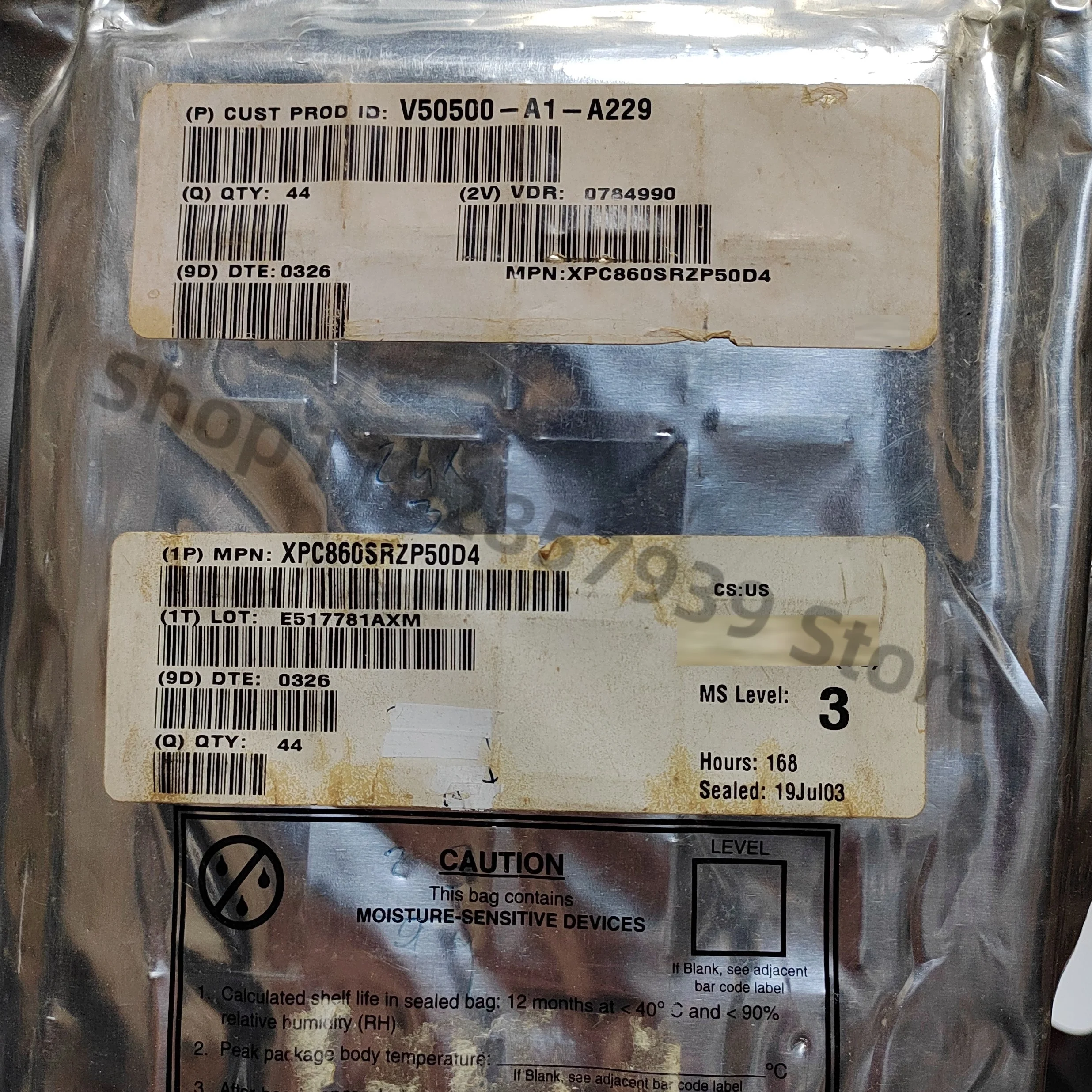 

XPC860SRZP50D4 BGA 2 шт./лот оригинал на складе, бесплатная доставка
