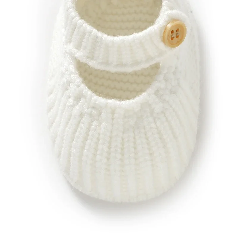 Newborn Baby Shoes Knit Infant Boy Girl Footwear Fashion Breathable 0-18M Toddler Clothes Accessories Super Soft First Bed Shoes