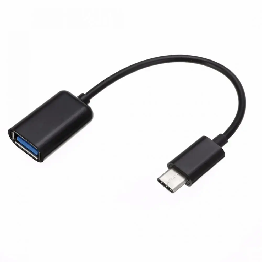 Tipo-c otg cabo adaptador usb 3.1 tipo c macho para usb 3.0 a fêmea otg cabo de dados adaptador para interface universal tipo c telefone