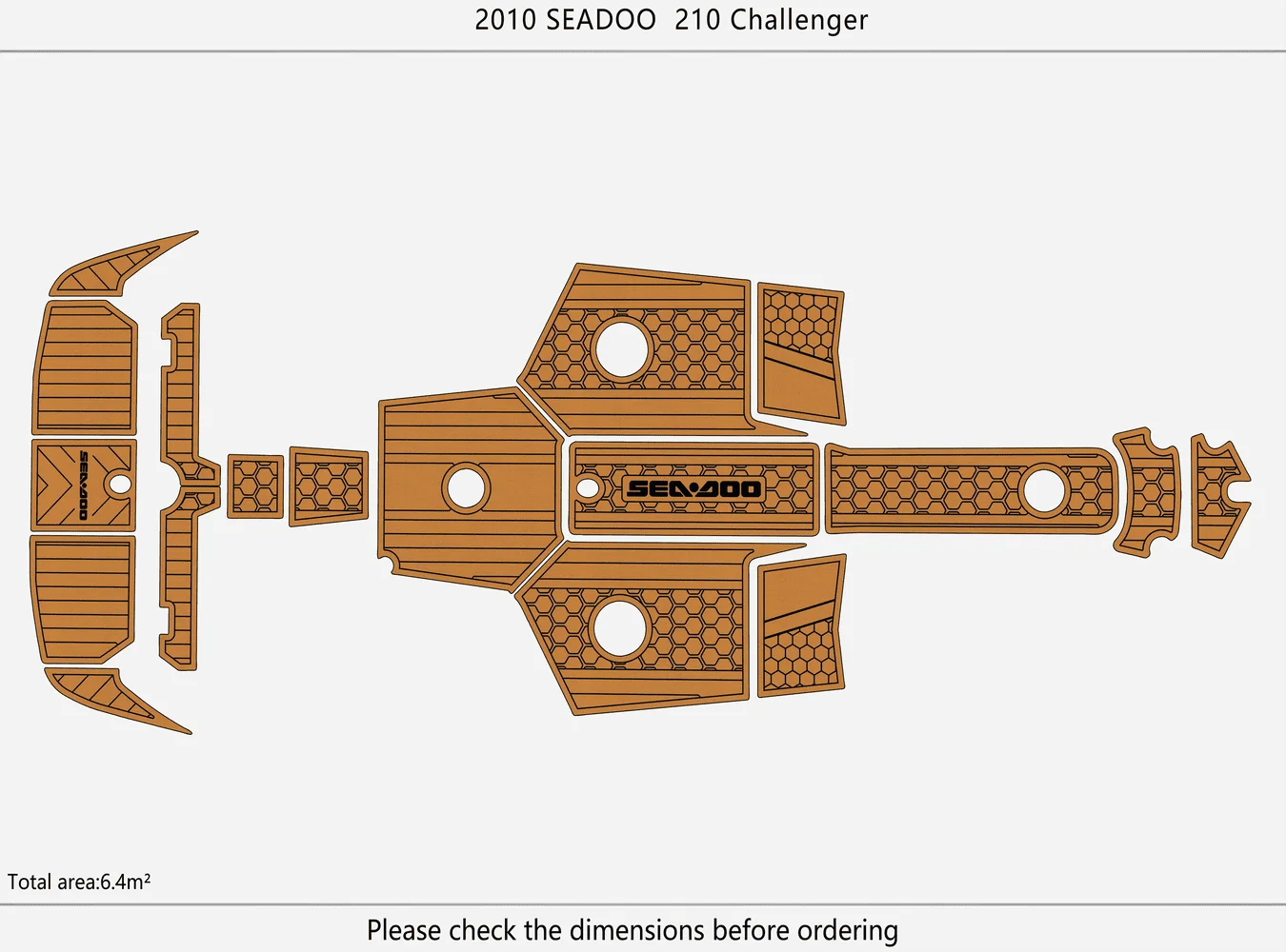 2010 Sea Doo 210 Challenger 1/4