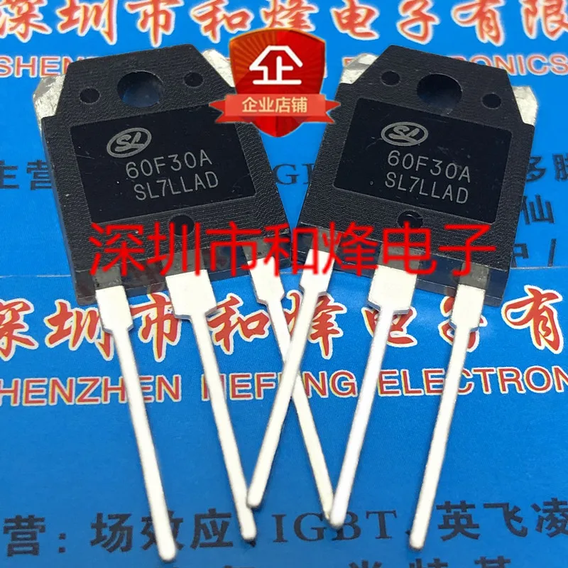 Free shipping    60F30A  TO-3P 300V 60A       20PCS