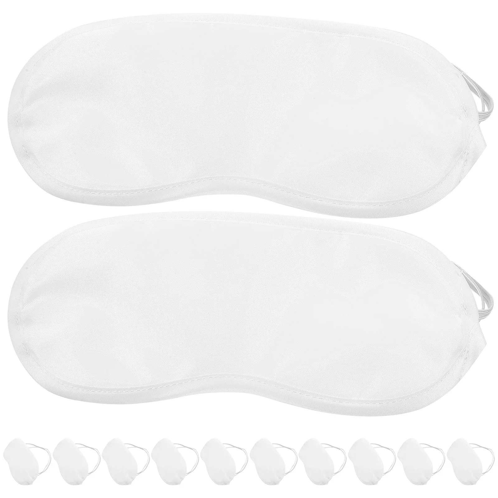 

12Pcs Disposable Sleep Eye Masks Lightweight Breathable Eye Covers Comfortable for Travel Outdoor Office Nap Rest
