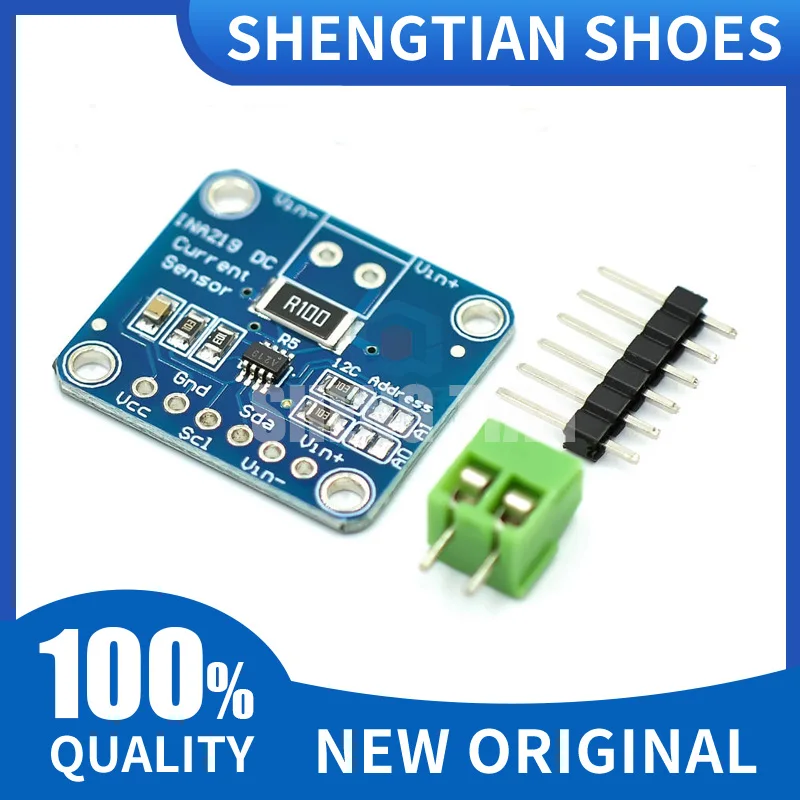 MCU-219 INA219 I2C interfaces Zero-Drift bi-directional current / power monitoring sensor module