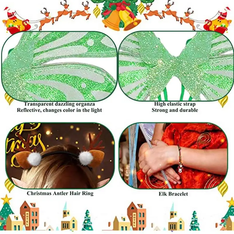 Mädchen Flügel Feen flügel funkelnde Mädchen Kostüm Schmetterling Flügel verkleiden Halloween Kostüm Engels flügel für Kinder Mädchen Jungen