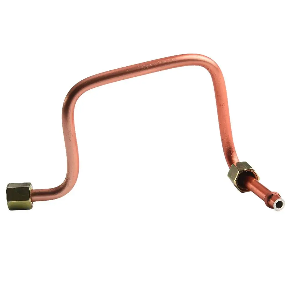 1Pcs 240mm Air Compressor Exhaust Tube Copper-plated aluminum Anti-overheating Valve Tube Smooth Operation Air Line Hose