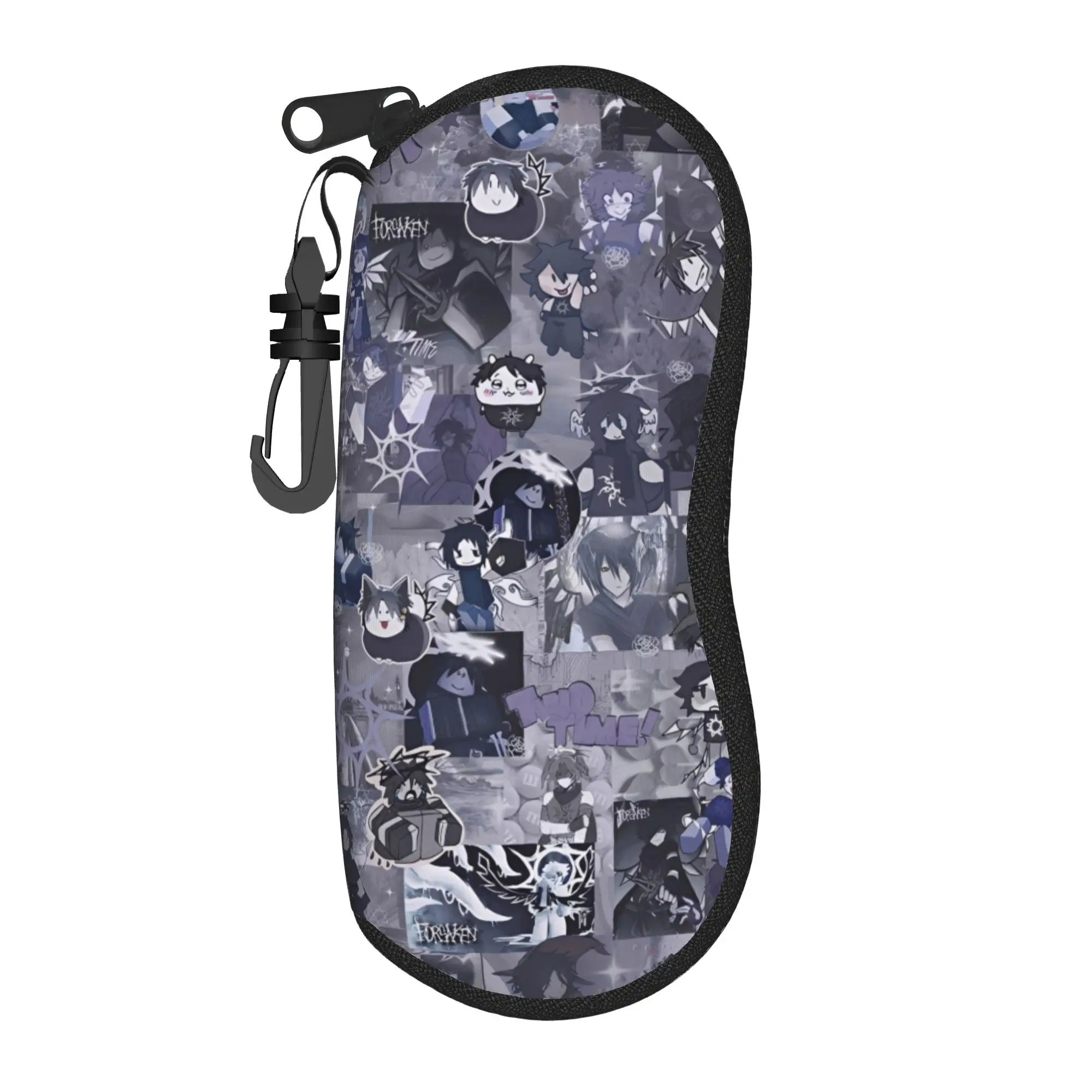 Lovely Cartoon Glasses Case Pizza Elliot Forsakenes Games Merch  Accessories  Eyewear Storage Box Cartoon Eyewear Container