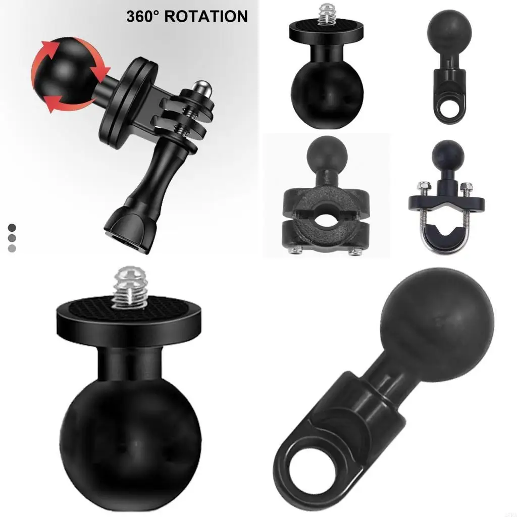 27RA Heavy Duty Motorcycle Camera Stand Flexible Adjustment for Road Capturing