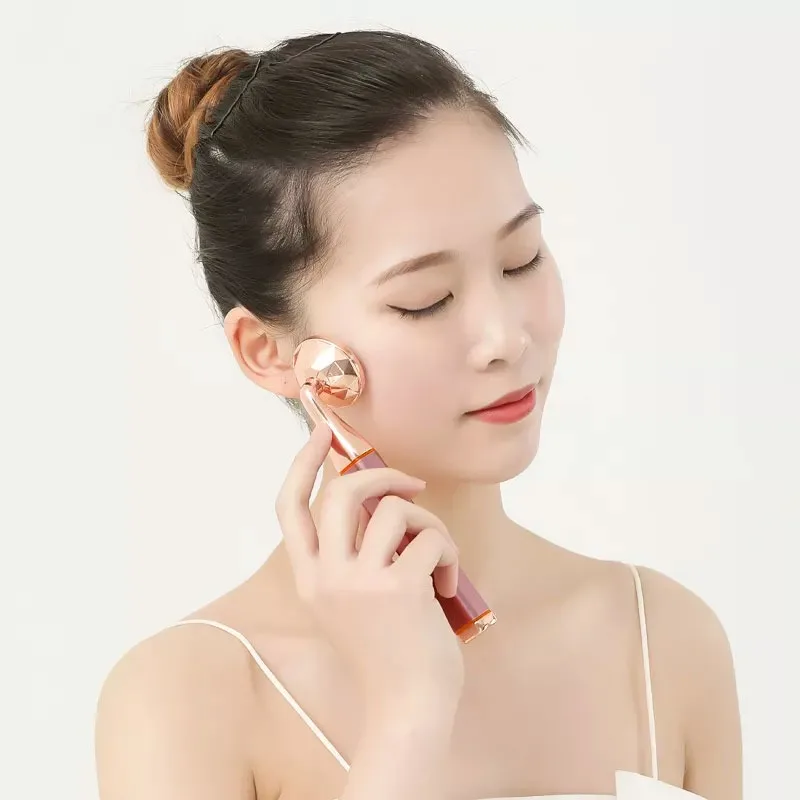 Electric LED Vibration Jade Roller Quartz Face Care Accessories Health And Beauty Products