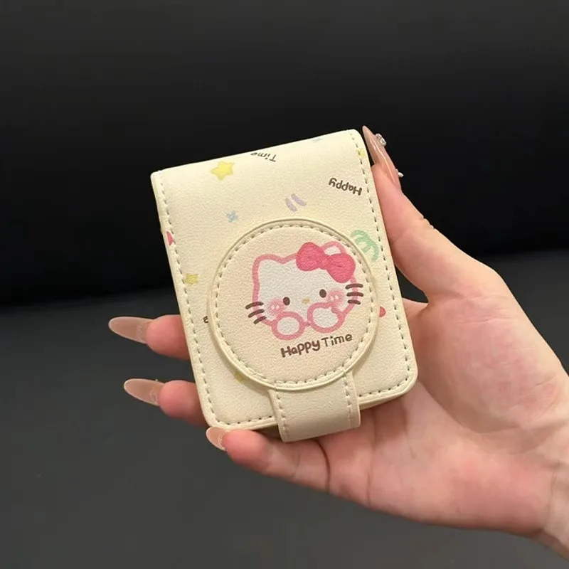 Kawaii Hello Kitty Make-up Tas Leuke Cartoon Draagbare Mini Make-up Tas Vrouwen Levert Desktop Accessoires Student Gift Groothandel