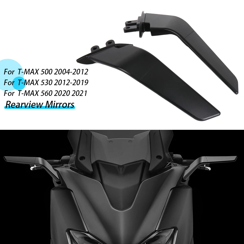 

T-MAX560 2020 2021 Motorcycle Stealth Mirrors Sport Wind Wing Adjustable Side Rearview For Yamaha T-MAX 500 04-12 TMAX530 12-19