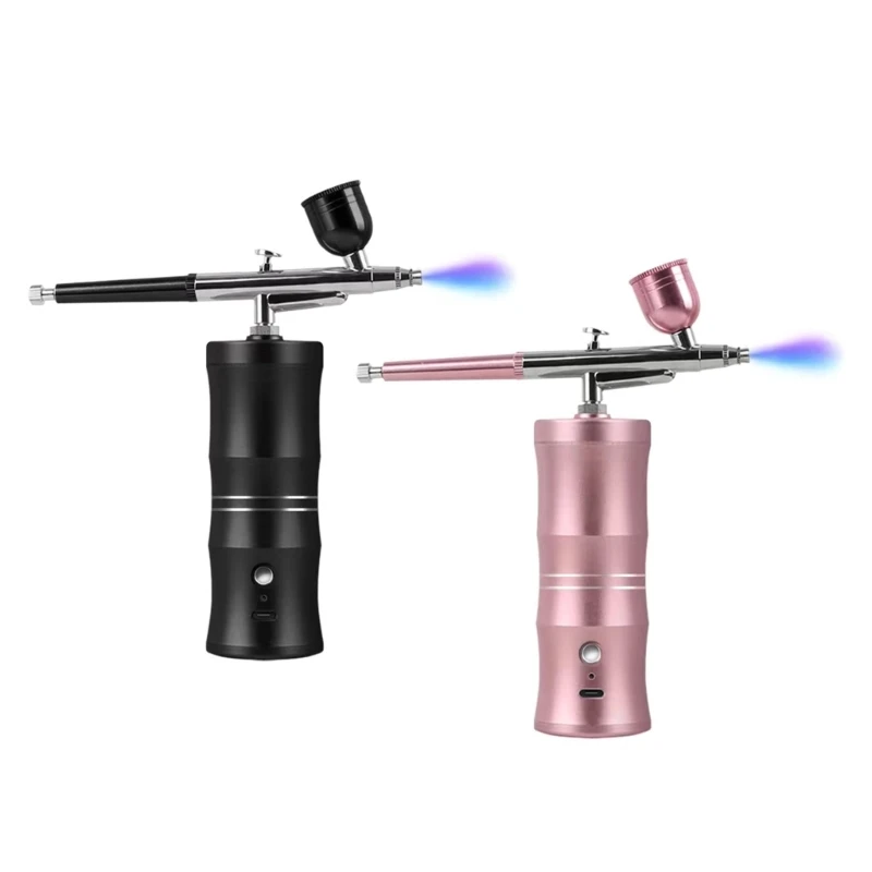 

Upgraded Double-Action Multi-Function Set with Compressor for Painting Portable Air Brush