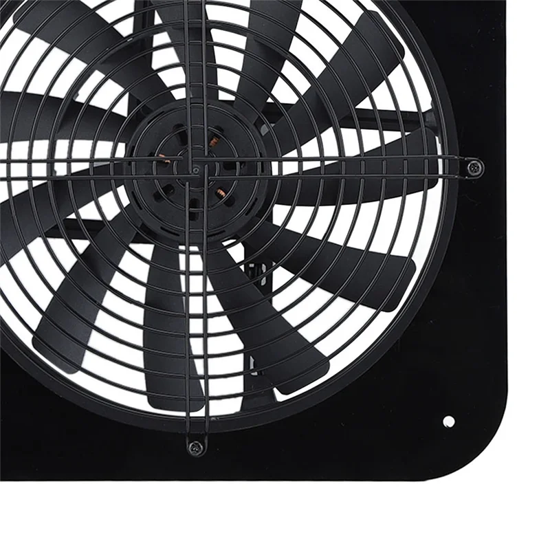 -AT37 Mono-Polycrystalline Solar Panel With 13.5 Inches Exhaust Fan Bracket Photovoltaic Fan Ventilation Cooling Solar Panel
