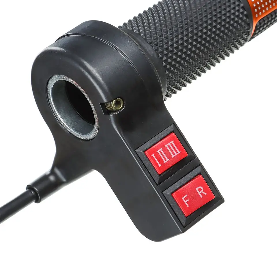 Cable Forward Reverse Handle Throttle Handlebar Grip E-Bike Throttle Grip Speed Control Electric Bike Throttle Grip image 4