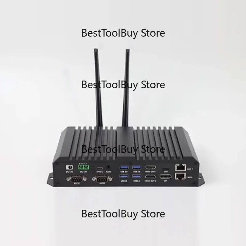 

12 Media Box 8K Quad Core DDR4 8k Industrial Box Lan 1000M