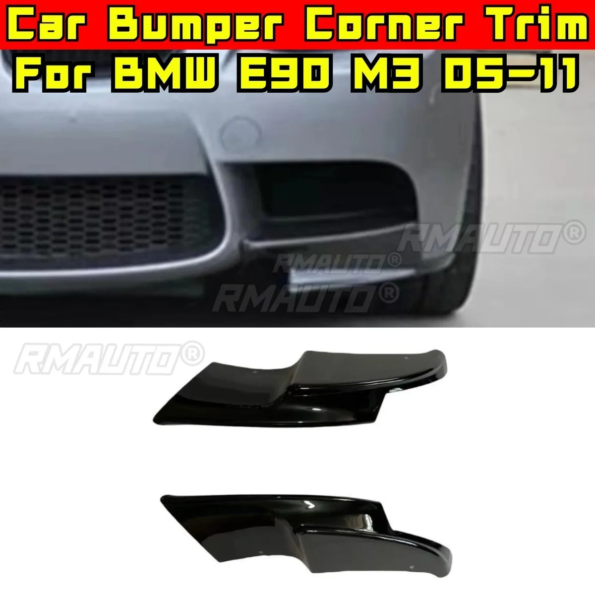 

Car Front Bumper Splitter Diffuser MP Style Body Kit For BMW E90 M3 2005-2011 Bumper Protector Corner Trim Car Accessories