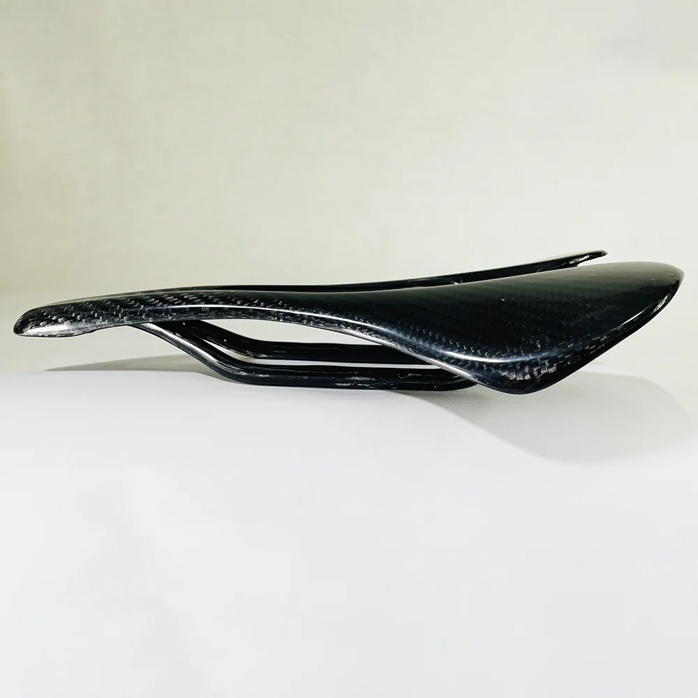 Ultraleichter 120g Carbon-Sattel MTB Rennrad Mountainbike Fahrradsattel Carbon-Sitz 3k Schwarz Matt Glänzend Fahrradteile – Detail 3