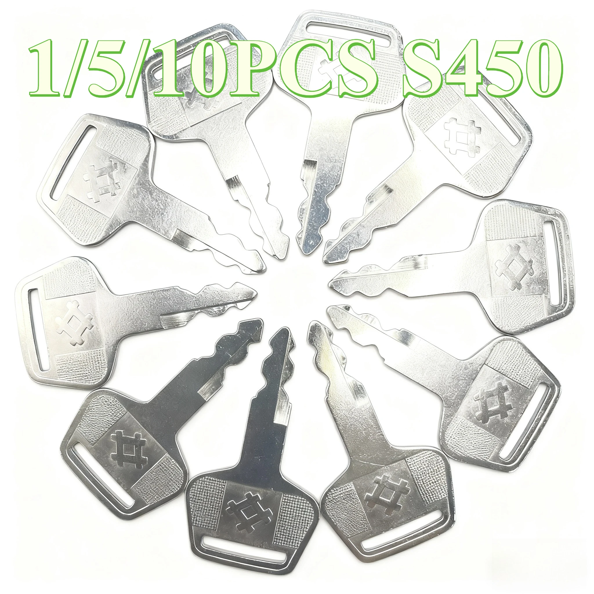 

1/5/10 шт. S450 ключи зажигания KHR20070 ключ запуска экскаватора KHR0369 высокое качество