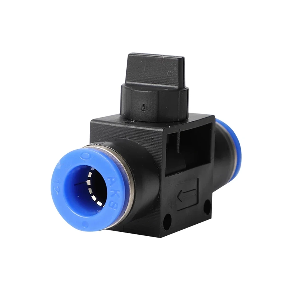 1 Pcs Quick Fitting HVFF-4/6/8/10/12 0~60C Air / Vacuum Mechanical Equipment Mining Enterprises PU / Nylon Plastic