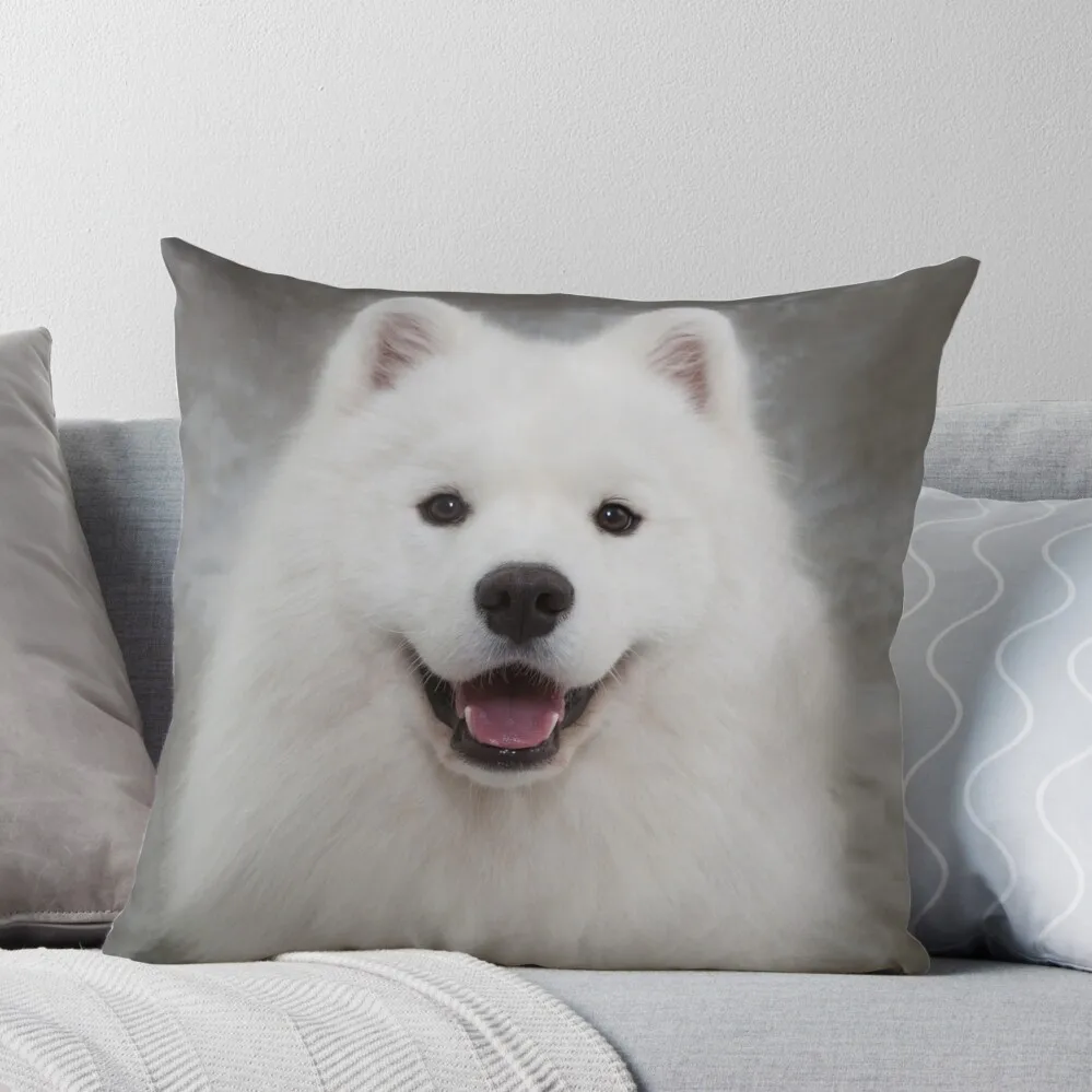 

Samoyed puppy dog Throw Pillow Sofa Covers pillow pillowcase pillowcases for sofa cushions