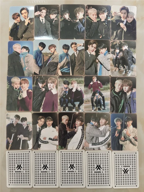 MonSTA X Photocard Card, Wonho, Shownu, Lee Min, Hyuk, Kihyun 