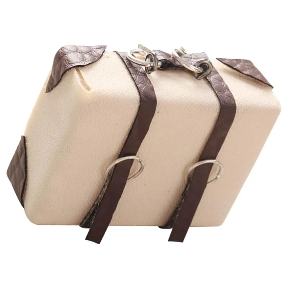 

Mini House Suitcase Mini Suitcase Miniature Storage Case Travel Luggage Vintage Miniature Storage Case Decor Accessories