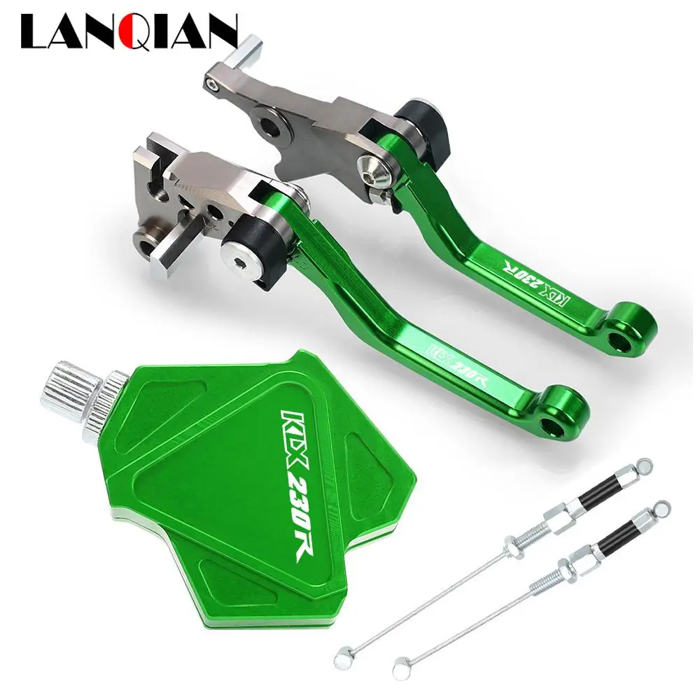 

Dirt Bike For Kawasaki KLX230R KLX 230R 2020 2021 CNC Brake Clutch Levers Stunt Clutch Pull Cable Lever Replacement Easy System