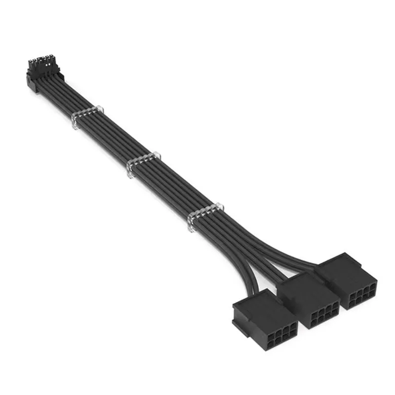 90 Grad 12 4pin 12vhpwr bis 3 stücke 4 stücke pci-e gpu 8pin Grafik Grafikkarte pcie 5,0 rtx4080 rtx4090ti psu Adapter Verlängerung kabel