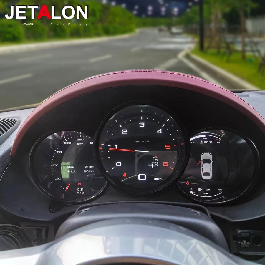 

Car Digital Dashboard LCD Panel For Porsche Boxster 982 718 2011-2023 Vehicle Instrument Cluster Cockpit Speedometer Multimedia