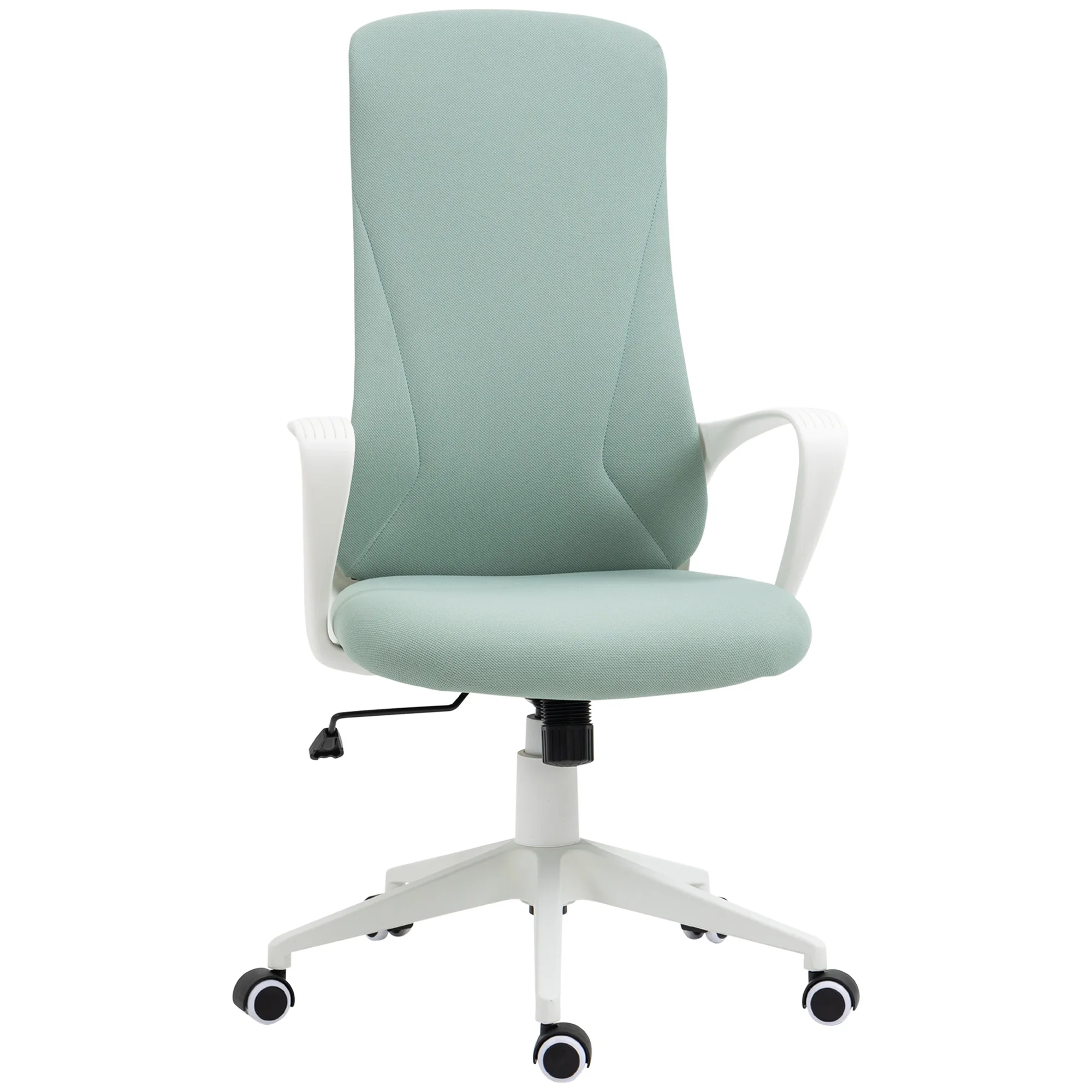 Vinsetto office chair swivel height adjustable 62x56x110-119.5 cm Green