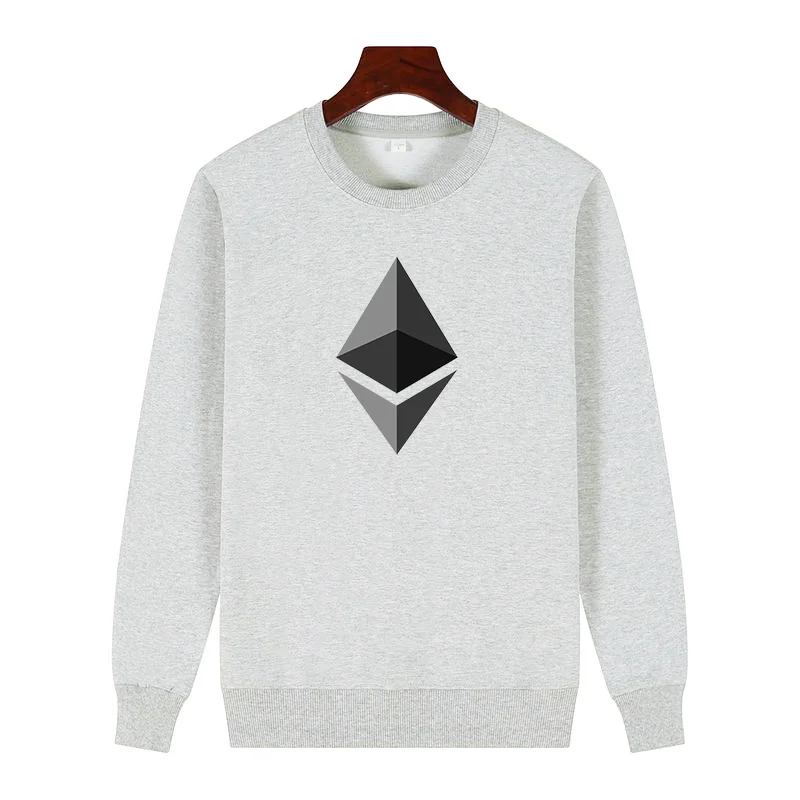 Bitcoin Kryptowährung Meme Krypto Ethereum HODL Grafik Sweatshirts Baumwolle dicker Pullover Hoodie für alle Altersgruppen Mann Sweatshirts