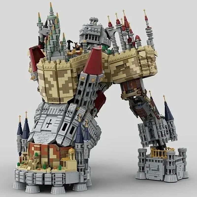 Moc Bouwstenen Alexandria Het Roaming Model Oud Kasteel Monster Technologie Blokken Geschenken Kerst Speelgoed DIY Sets Montage