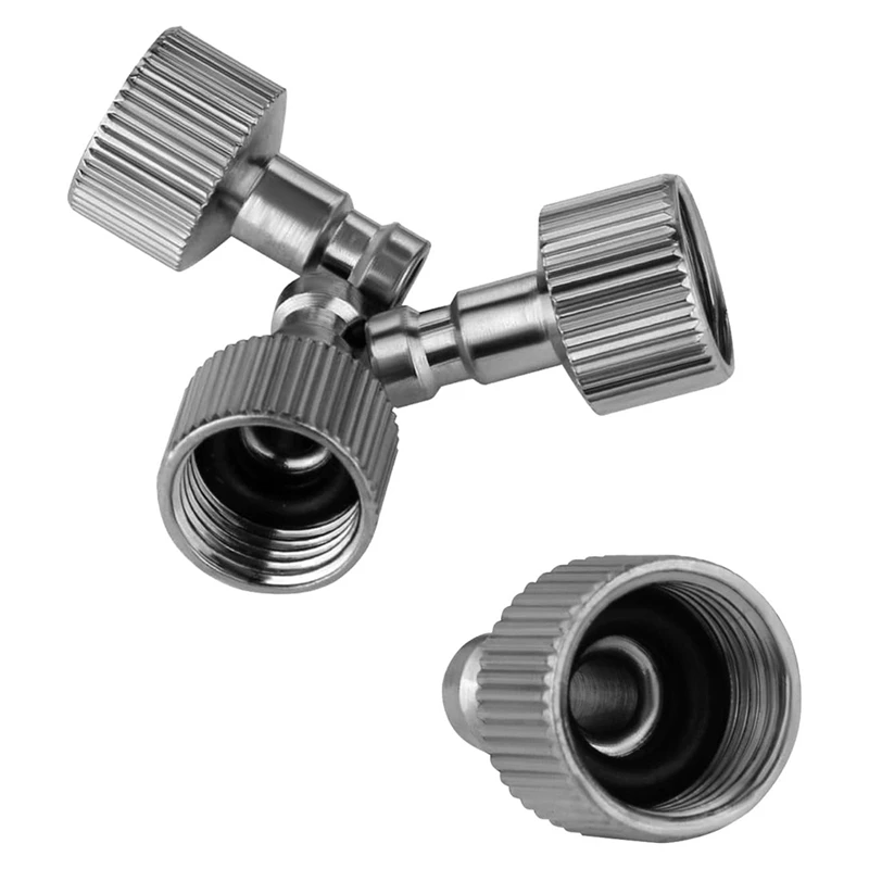 Airbrush Quick Release Coupling Disconnect Adapter With 1/8Inch 5 Male And 1 Female Fittings