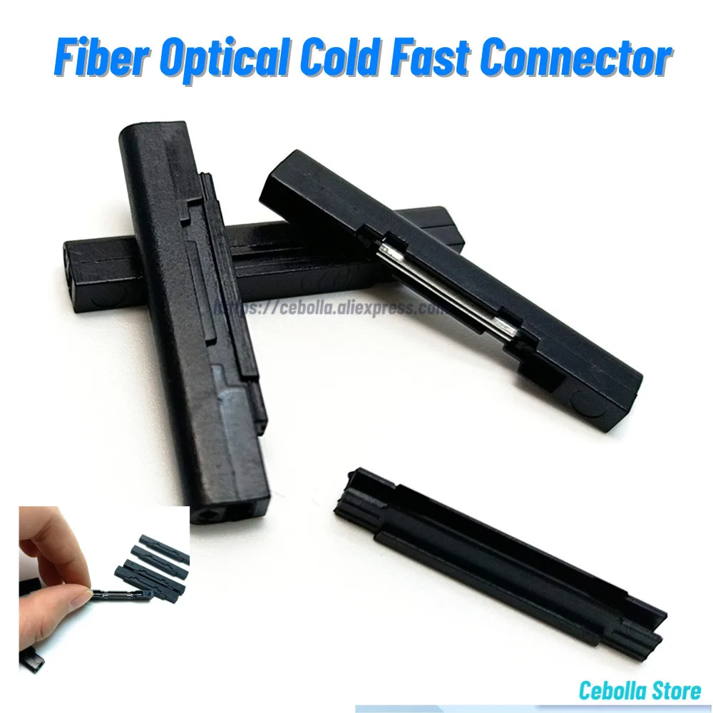 

50 -100pcs Fiber Optic Mechanical Splice Fibrlok || Universal Optical Fiber Splice Fiber OPtical Cold Fast Connector FTTH