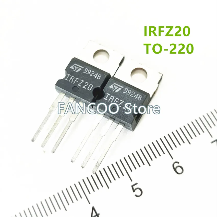 IRFZ20 TO-220 NEW Original IRFZ 20 MOSFET Transistor  IRFZ20PBF TO-220AB
