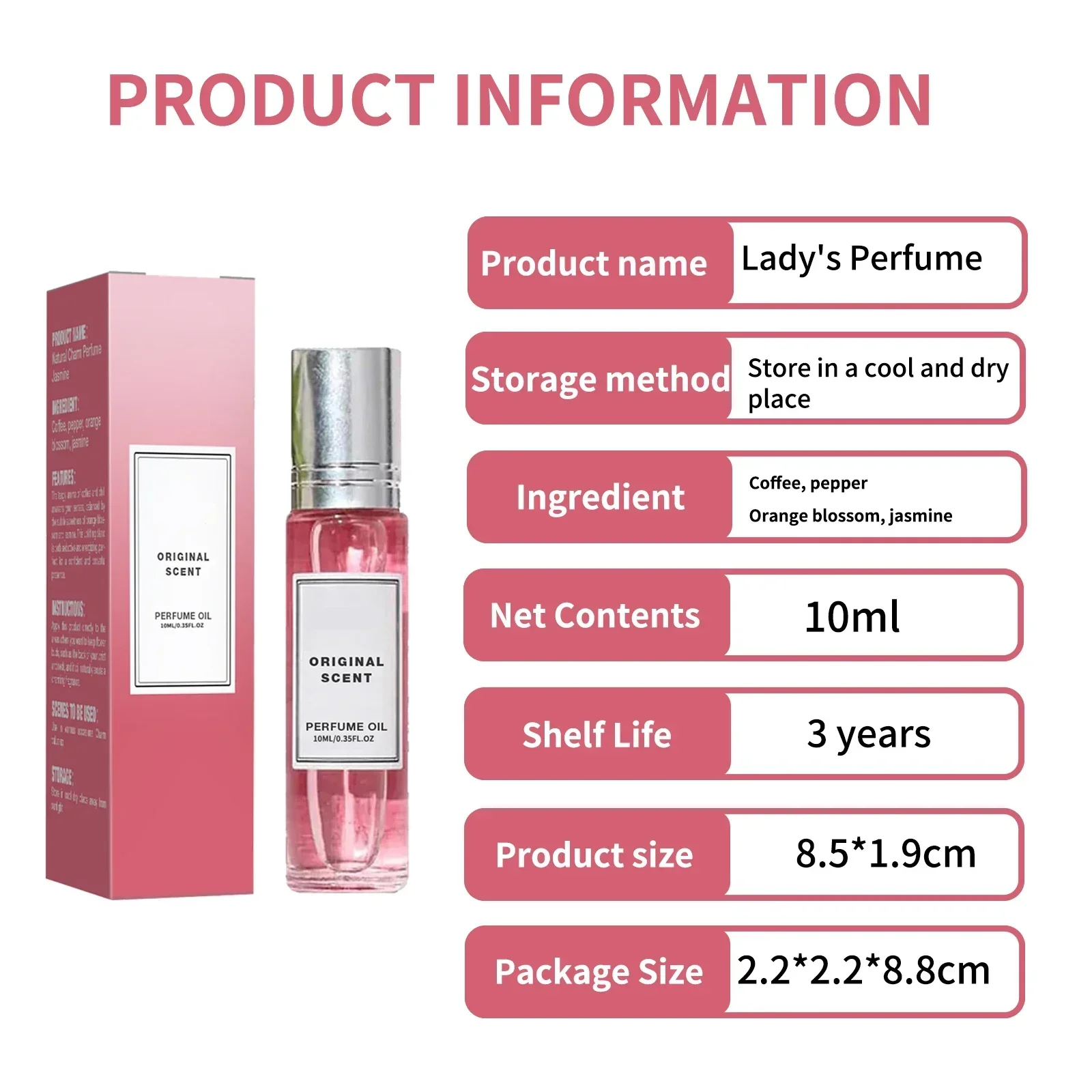 عطر زهرة البرتقال والياسمين، نكهة القهوة الغنية، رائحة لطيفة، شعور طازج ومرحب، يضيف جوًا رومانسيًا #6