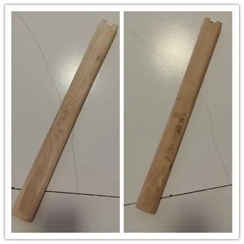 Japanese Sword Parts Tsuka Handle Hilt Hardwood Material For Real Japan Samurai Katana Sword Fittings Nice