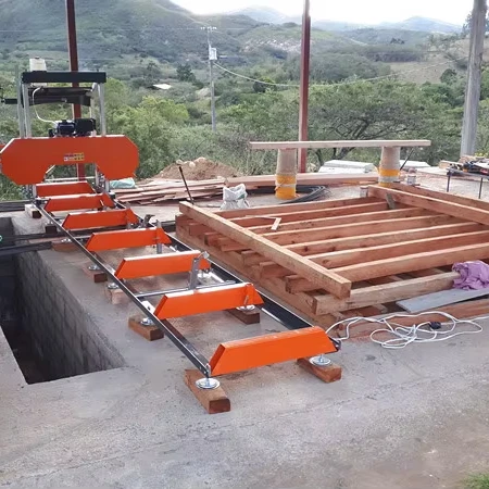 Forest Machinery 79cm Cutting Industrial Chainsaw Band Saw Mill Portable Sawmill