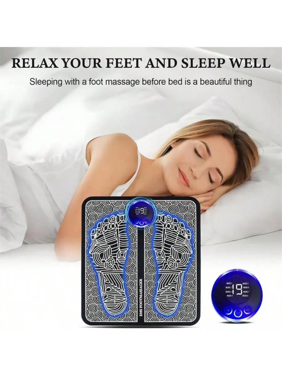 

Foot Massager Mat for Muscle Relaxation, Back & Leg Foot Massage