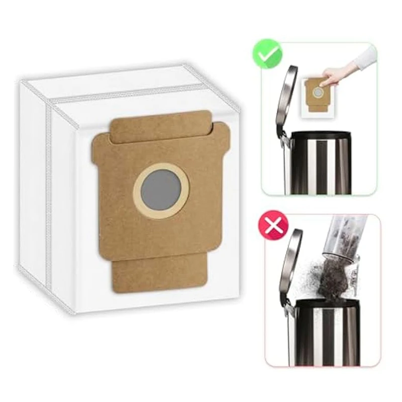 Para irobot roomba vácuo 2 saco de eliminação essencial acessórios kit descartável auto-vazio sacos de lixo