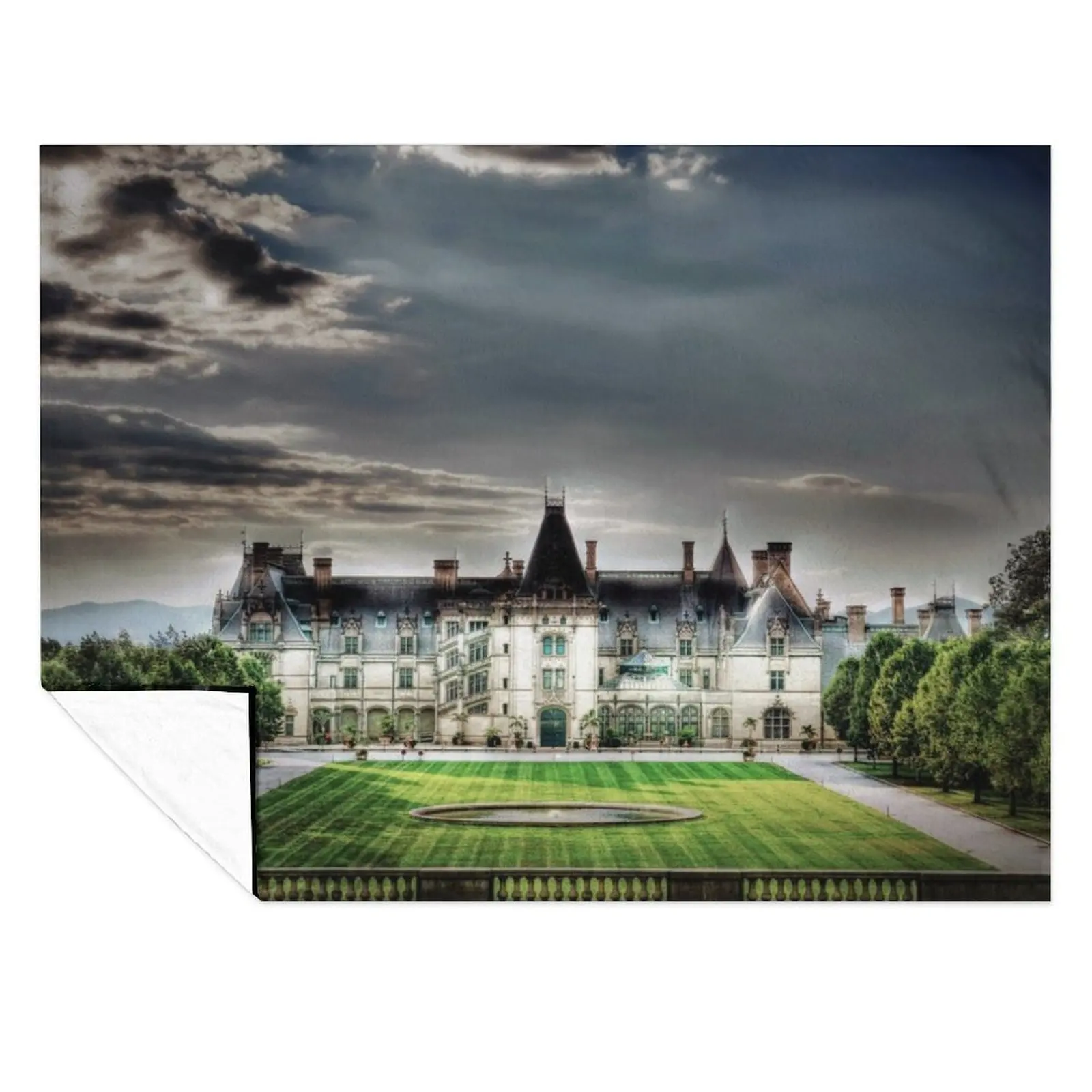 

Biltmore House Throw Blanket funny gift Soft Big Beautifuls Blankets