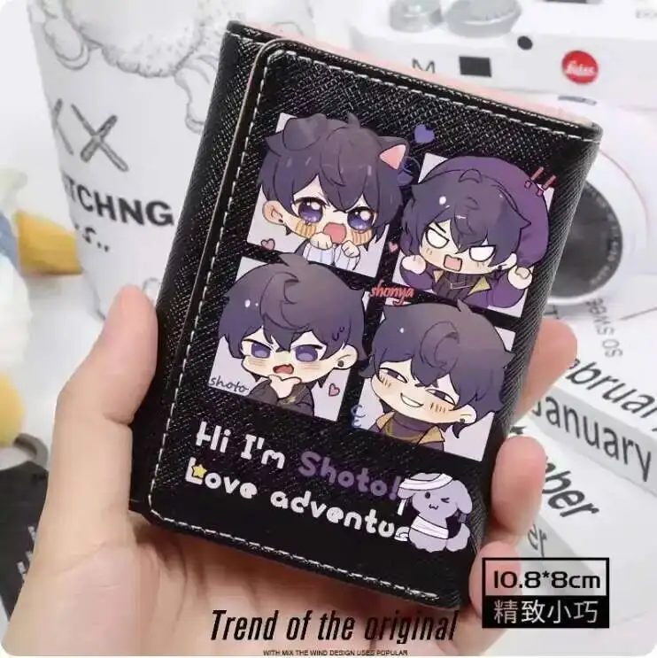 Anime Vtuber Shoto Portafoglio moda PU Borsa per carte Moneta Hasp Borsa per soldi Regalo Cosplay B195 Hit