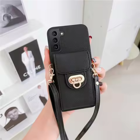 Crossbody Case For Samsung Galaxy S23 S21 FE S25 S24 S22 Ultra Plus A54 A53 A52S A52 A34 A33 A25 A23 A22 A14 A13 5G A24 A12