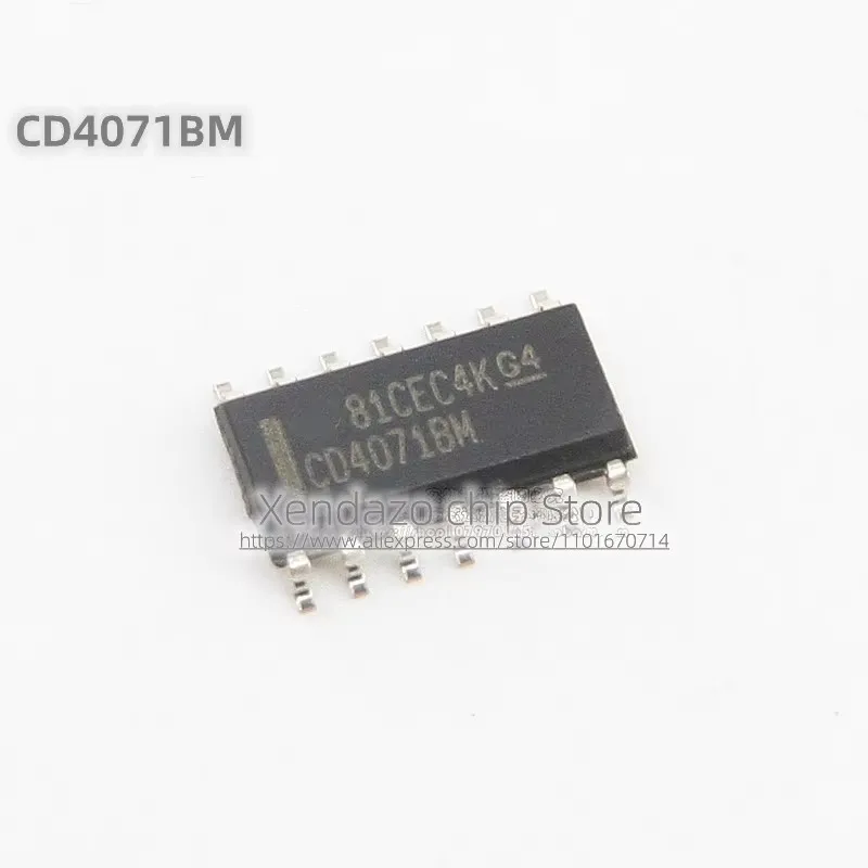 10pcs/lot CD4071BM CD4071B CD4071 SOP-14 package Original genuine Logic chip