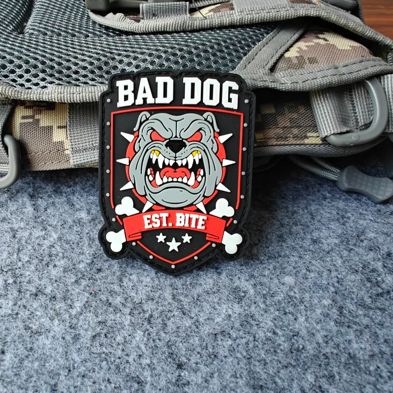2026 Neue PVC-Patches, Moral-Abzeichen, für Kleidung, Hüte, Rucksäcke usw., mit Klettverschluss