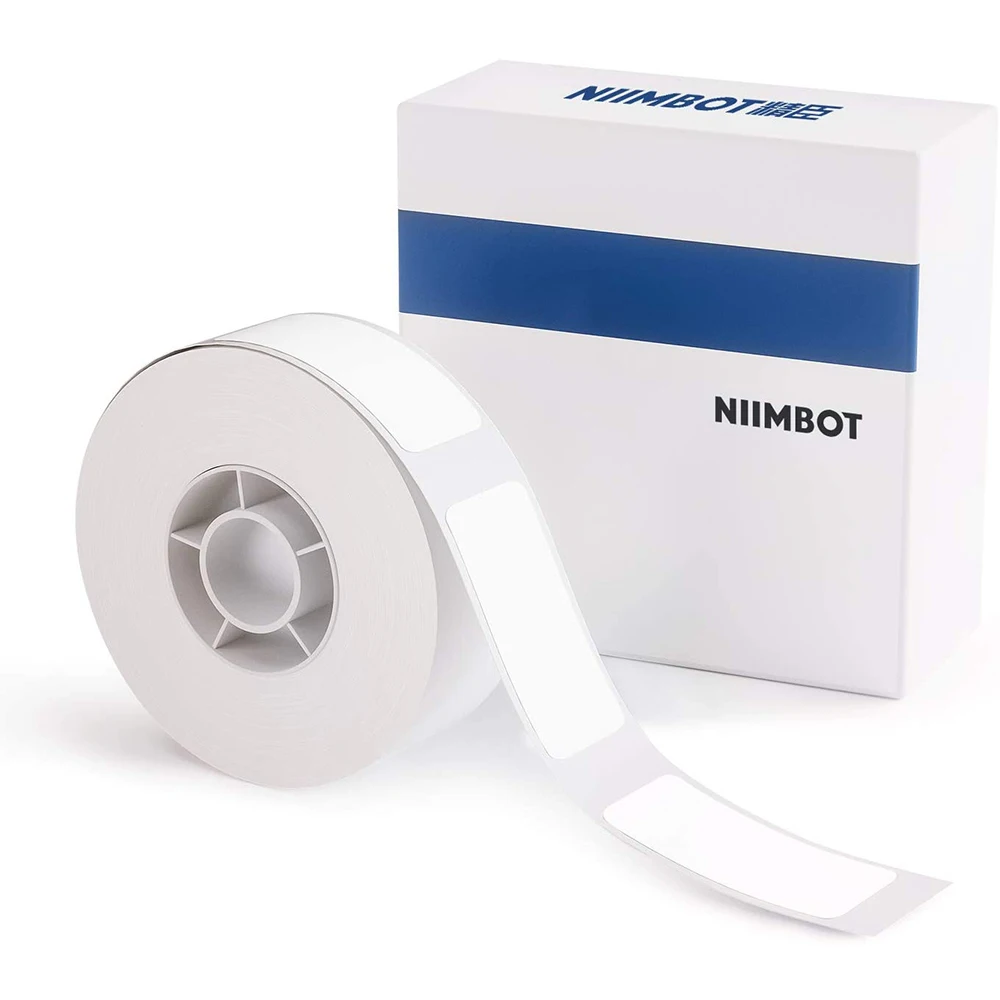 6-rolki Mini papier do drukarki termicznej Etykieta anty-olejowa Cena Samoprzylepna naklejka na etykiety dla Niimbot D11 D110 D101 H1S — zdjęcie produktu 7