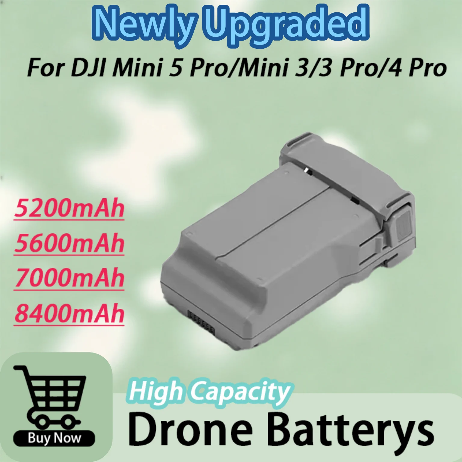 High Capacity Flight Battery Upgrade for DJI Mini 5 pro Extended Custom Spare Power Accessory with Custom Extended Flight Time
