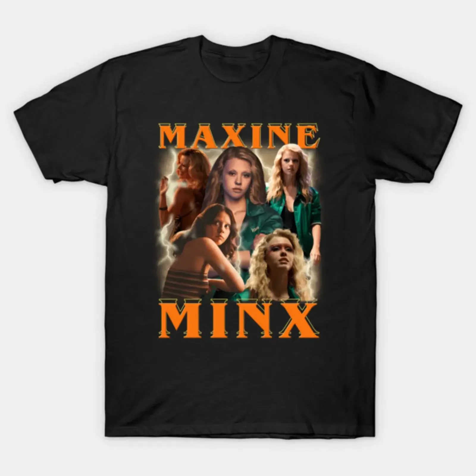 Girl Horror Movie 90er-Jahre-T-Shirt, Vintage-Stil, gewaschen, stilvoll, leicht, für den Alltag, atmungsaktiv, für Herren, vielseitig, modisch, weich