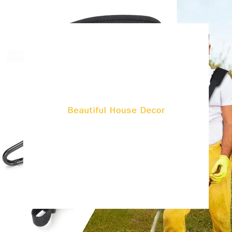 ~Adjustable Trimmer Shoulder Strap Breathable Padded Mesh Durable Hook For Lawn Care Yard Work Brush Cutter Accessories