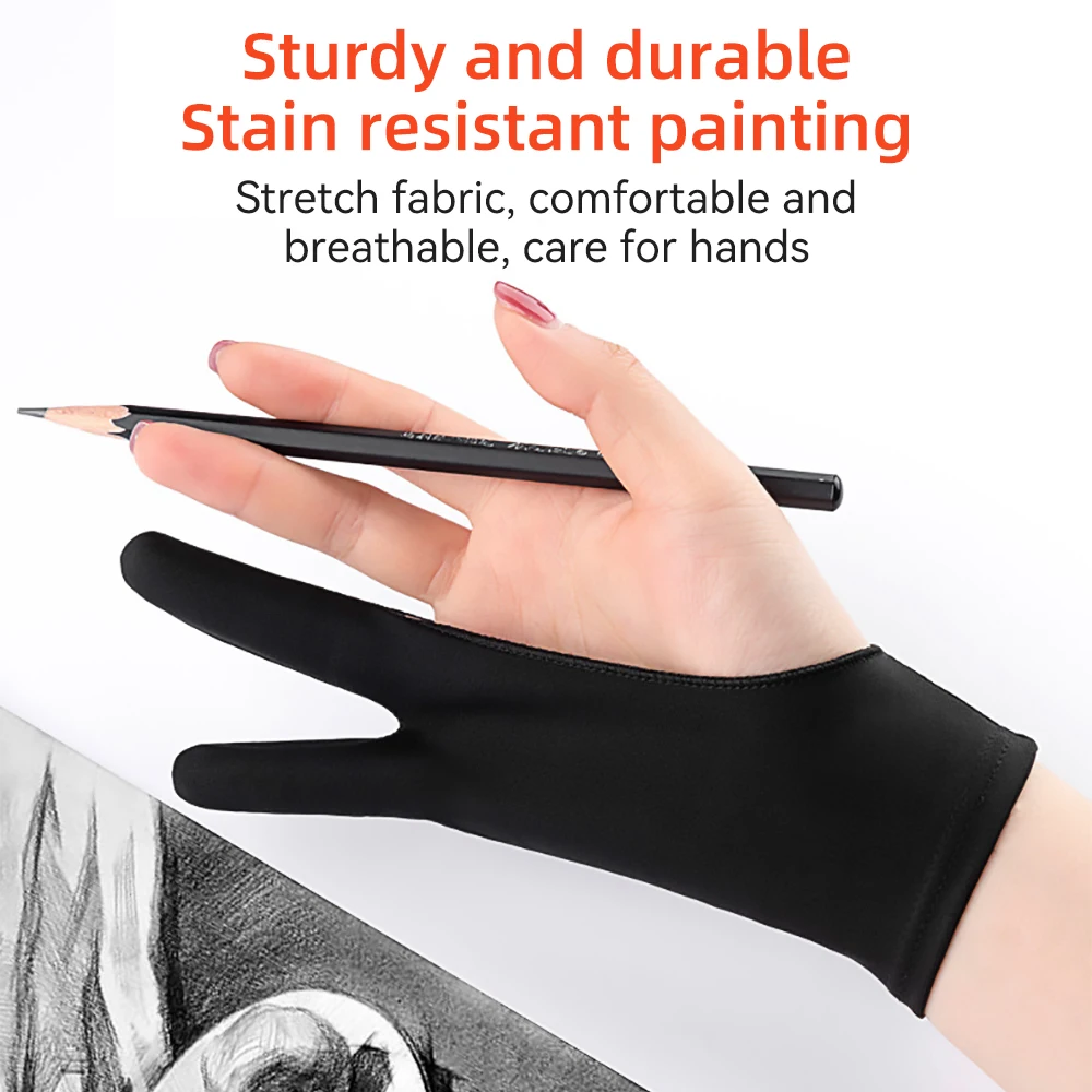 Tablet Drawing Glove for iPad Xiaomi Samsung Lenovo Palm Rejection Artist Glove Touchscreen Stylus Pen Accessories